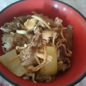 ニンニク・生姜で更にスタミナアップの☆牛丼☆